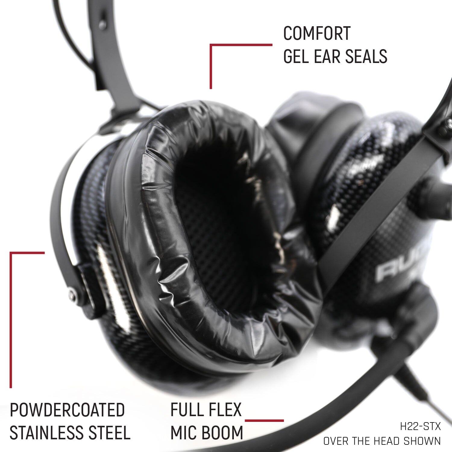 Photo of Rugged Radios ULTIMATE Alpha Audio Stereo Headset with Volume Control (OTH and BTH) by Rugged Radios - Premium for UTVs / Side by Sides