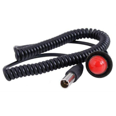 Photo of Hole Mount Steering Wheel Push to Talk (PTT) with Coil Cord for Car Harnesses by Rugged Radios - Premium for UTVs / Side by Sides