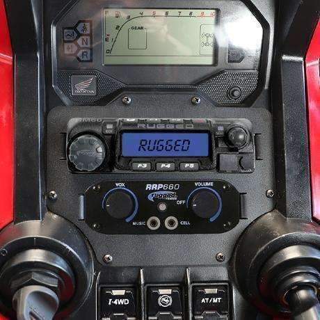 Photo of Honda Talon Mount for Radio, Intercom, and Switches by Rugged Radios - Premium for UTVs / Side by Sides