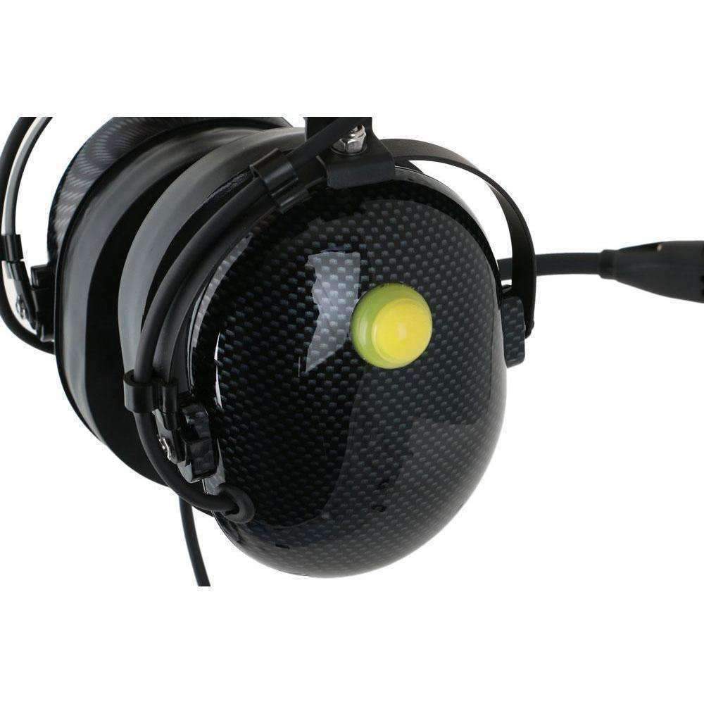 Photo of HS10 Fire Safety Over the Head OTH Headset with Mic On Off Switch by Rugged Radios - Premium for UTVs / Side by Sides