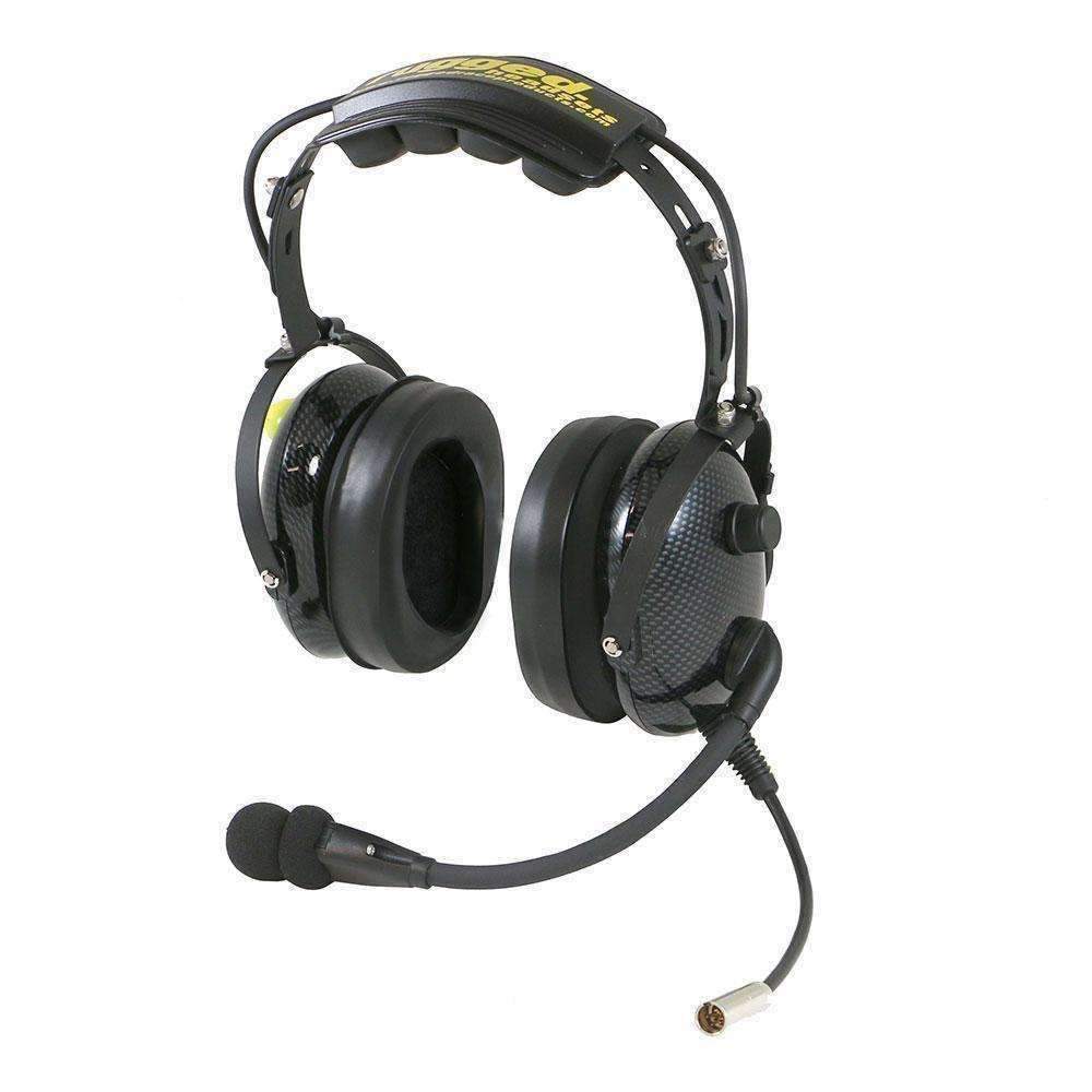 Photo of HS10 Fire Safety Over the Head OTH Headset with Mic On Off Switch by Rugged Radios - Premium for UTVs / Side by Sides