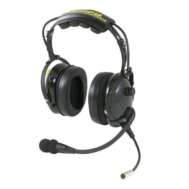 Photo of HS10 Fire Safety Over the Head OTH Headset with Mic On Off Switch by Rugged Radios - Premium for UTVs / Side by Sides