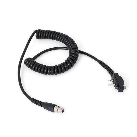 Photo of Icom Bolt On Handheld Radio - Headset Coil Cord by Rugged Radios - Premium for UTVs / Side by Sides