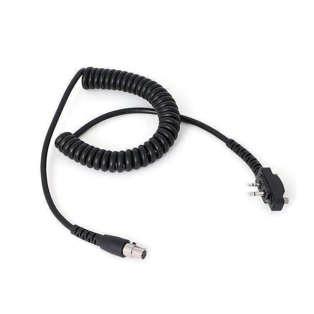 Photo of Icom Bolt On Handheld Radio - Headset Coil Cord by Rugged Radios - Premium for UTVs / Side by Sides
