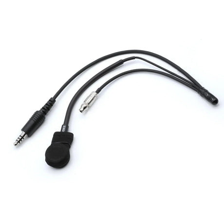 Photo of 4C IMSA Wired Straight Cord Helmet Kit with Mic and 3.5mm Jack by Rugged Radios - Premium for UTVs / Side by Sides