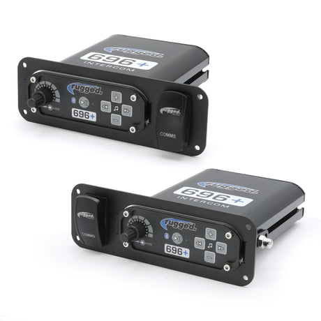 Photo of In-Dash Mount with Switch Hole for Rugged Intercoms by Rugged Radios - Premium for UTVs / Side by Sides