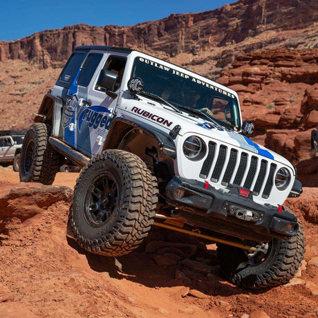 Photo of Mobile Radio Mount for Jeep JL, JT, and Gladiator Passenger Side Interior by Rugged Radios - Premium for UTVs / Side by Sides