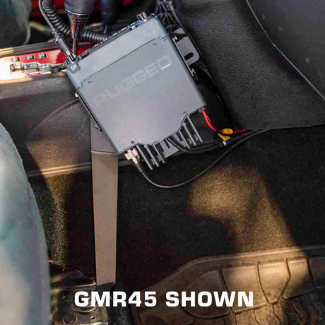 Photo of Jeep Wrangler TJ, LJ, JK, JKU and Rubicon Two-Way GMRS Mobile Radio Kit by Rugged Radios - Premium for UTVs / Side by Sides