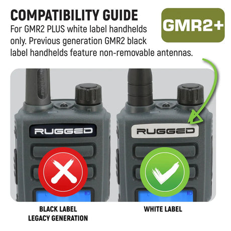 Photo of Long Range Bundle for GMR2 Handheld Radios by Rugged Radios - Premium for UTVs / Side by Sides