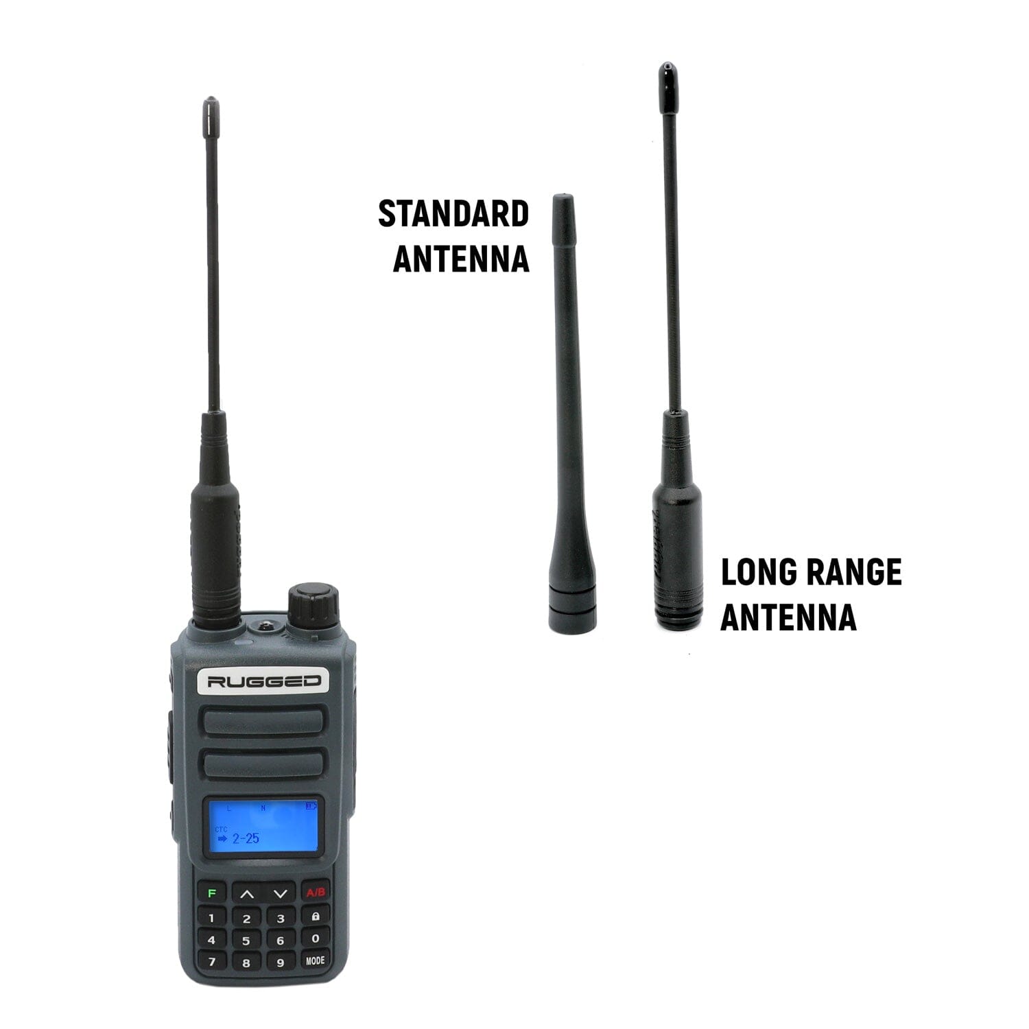Photo of Rugged Radios Long Range Antenna for GMR2 PLUS by Rugged Radios - Premium for UTVs / Side by Sides