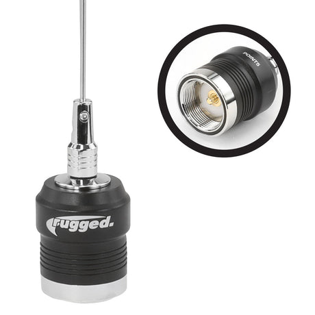 Photo of Long Track Antenna Upgrade Kit for UHF Motorola / Vertex VX Series Radios by Rugged Radios - Premium for UTVs / Side by Sides