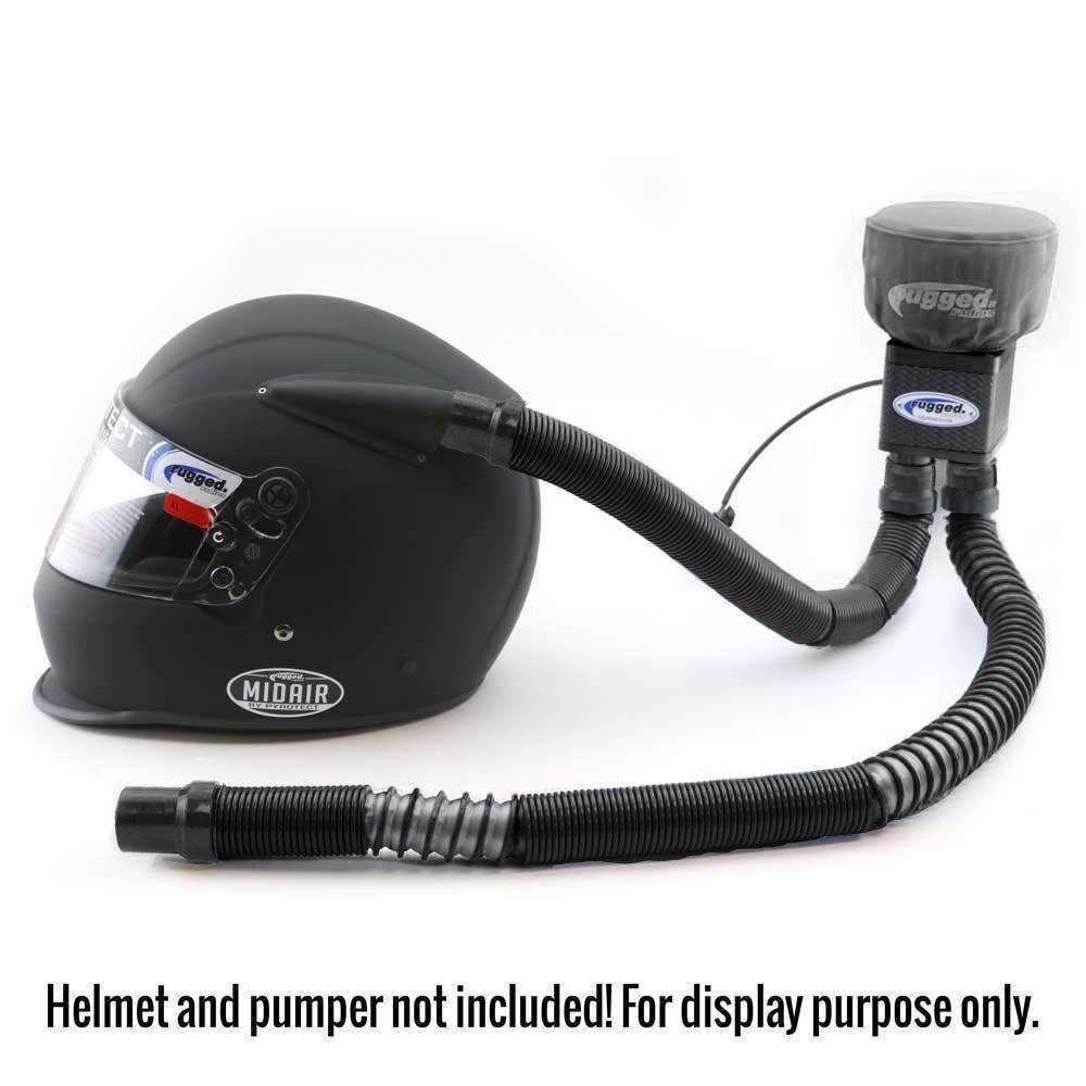 Photo of Rugged Radios - MAC-X Expandable Ultra Flex Helmet Air Pumper System Hose by Rugged Radios - Premium for UTVs / Side by Sides