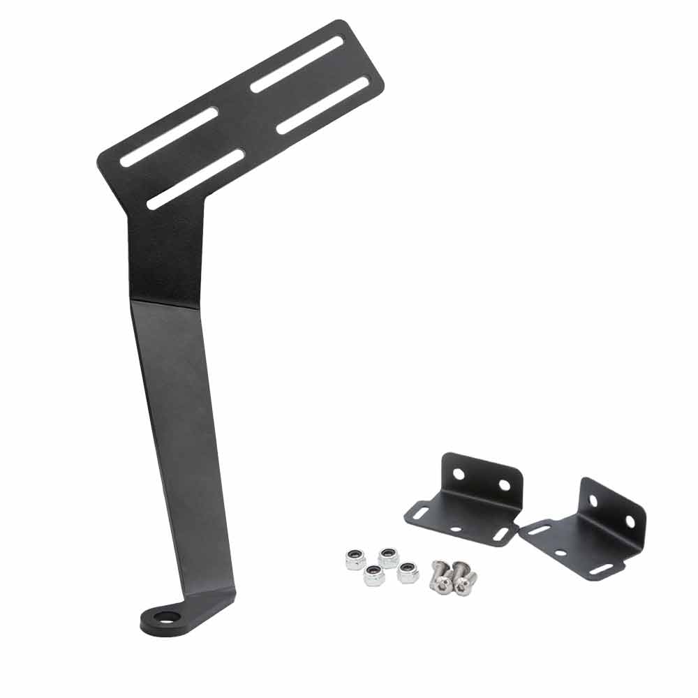 Photo of Mobile Radio Mount for Jeep TJ, LJ • JK 2 Door Only • Passenger Side Interior by Rugged Radios - Premium for UTVs / Side by Sides