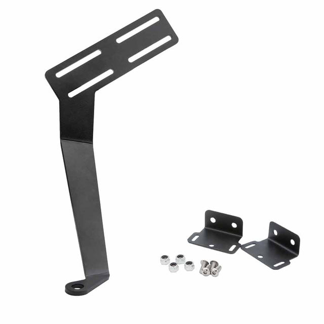 Photo of Mobile Radio Mount for Jeep TJ, LJ • JK 2 Door Only • Passenger Side Interior by Rugged Radios - Premium for UTVs / Side by Sides