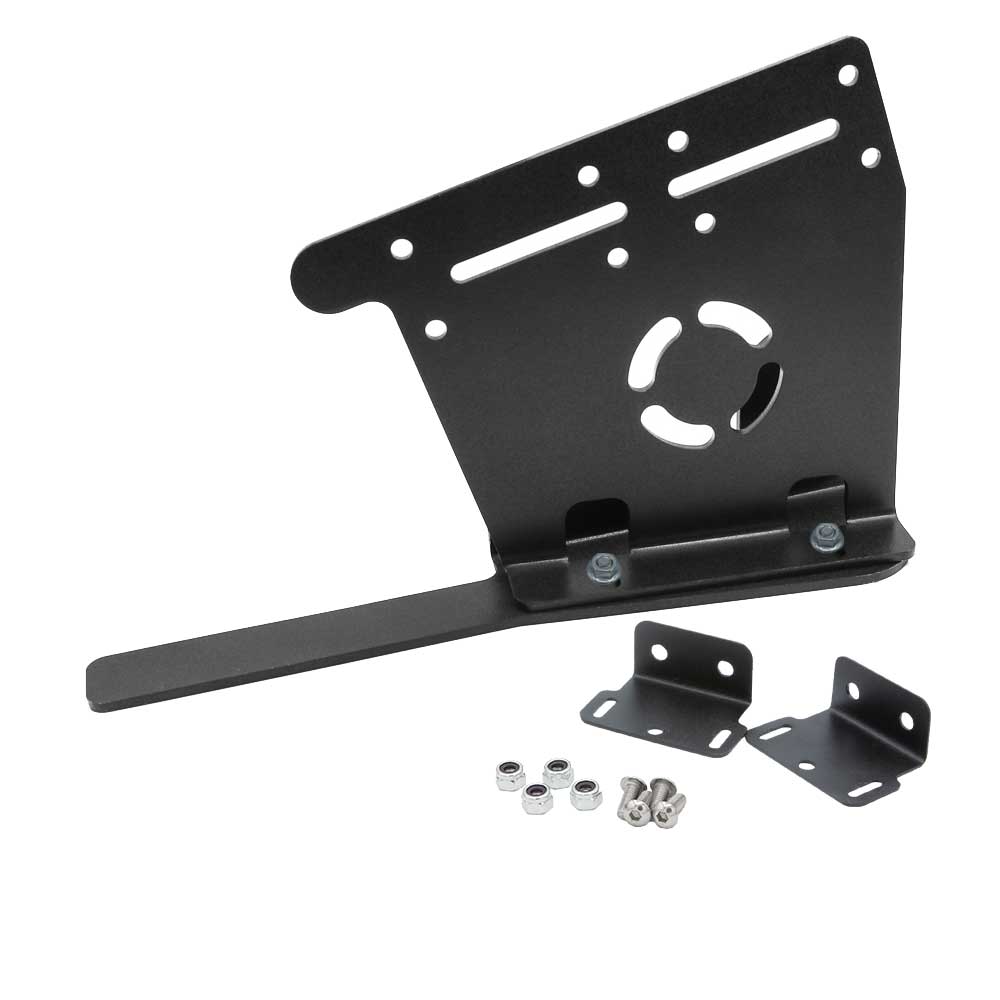 Photo of Mobile Radio Mount for Jeep JL, JT, and Gladiator Passenger Side Interior by Rugged Radios - Premium for UTVs / Side by Sides