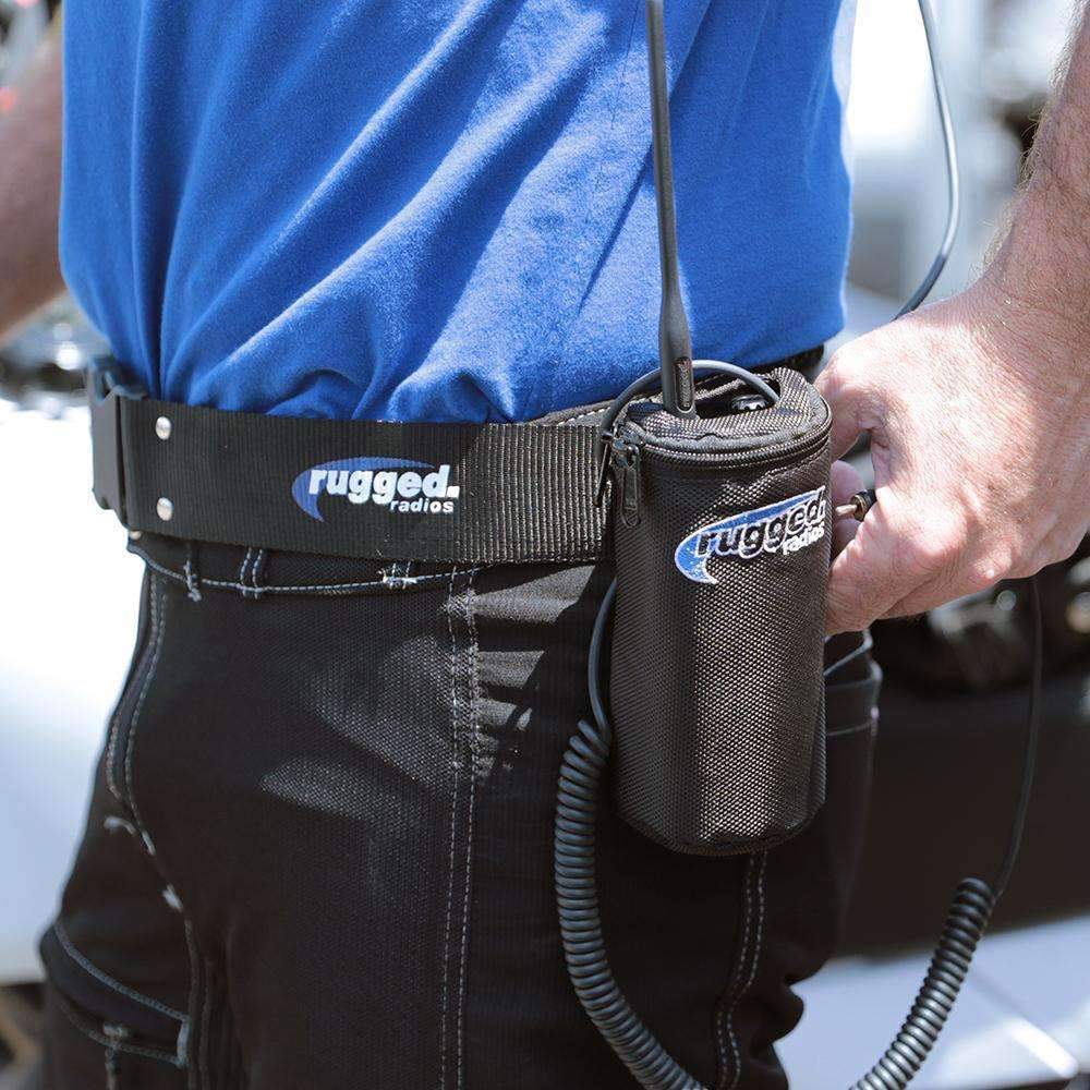Photo of Communications Belt / Bag Combo for Moto & Circle Track Racing by Rugged Radios - Premium for UTVs / Side by Sides