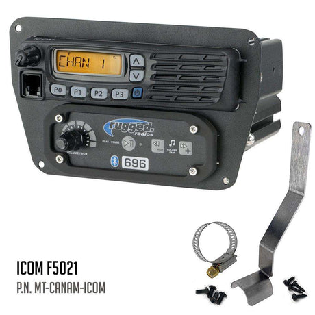 Photo of Can-Am Commander Intercom and Radio Mount by Rugged Radios - Premium for UTVs / Side by Sides