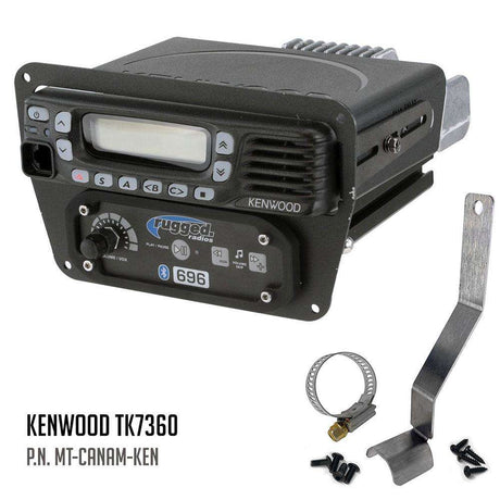 Photo of Can-Am Commander Intercom and Radio Mount by Rugged Radios - Premium for UTVs / Side by Sides
