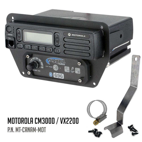 Photo of Can-Am Commander Intercom and Radio Mount by Rugged Radios - Premium for UTVs / Side by Sides