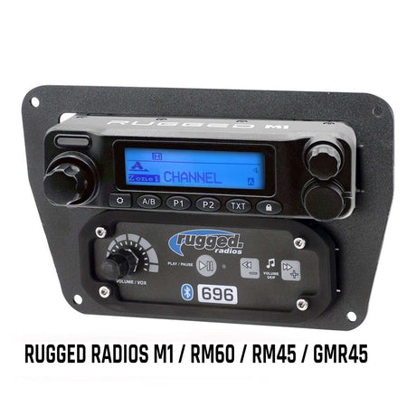 Photo of Multi Mount Insert or Standalone Mount for Intercom and Radio by Rugged Radios - Premium for UTVs / Side by Sides