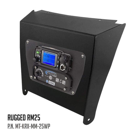 Photo of Kawasaki KRX Multi-Mount Kit for Rugged Mobile Radios and Intercom by Rugged Radios - Premium for UTVs / Side by Sides