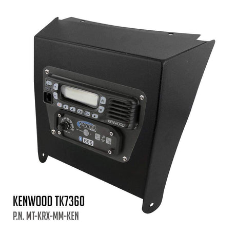 Photo of Kawasaki KRX Multi-Mount Kit for Rugged Mobile Radios and Intercom by Rugged Radios - Premium for UTVs / Side by Sides