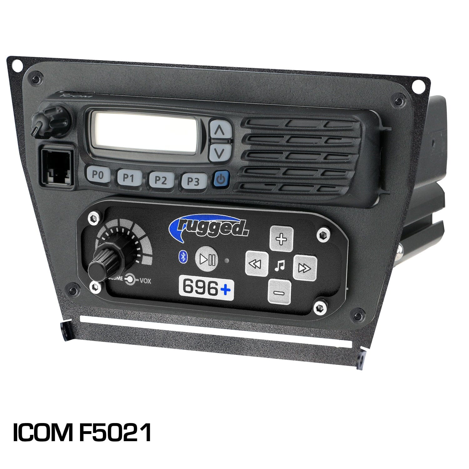 Photo of Rugged Radios - Polaris RZR PRO XP, RZR Turbo R, and RZR PRO R Dash Mount Radio and Intercom by Rugged Radios - Premium UTV Mounts for UTVs / Side by Sides