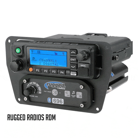 Photo of Multi Mount Insert or Standalone Mount for Intercom and Radio by Rugged Radios - Premium for UTVs / Side by Sides
