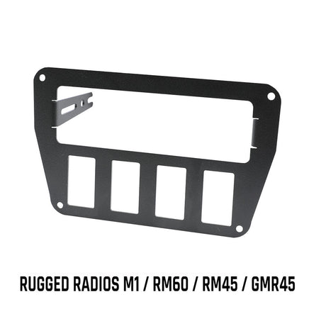 Photo of Multi Mount Insert or Standalone Mount for Rugged Radios with Rocker Switches by Rugged Radios - Premium for UTVs / Side by Sides