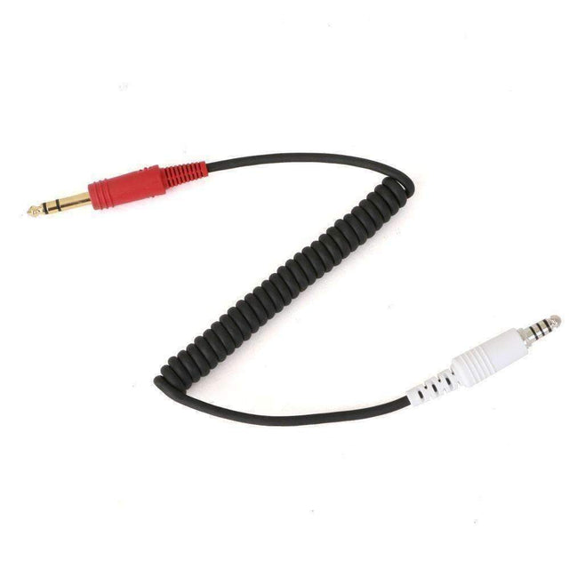 Photo of NASCAR 3C Harness to Stilo Helmet Coil Cord Adapter by Rugged Radios - Premium for UTVs / Side by Sides