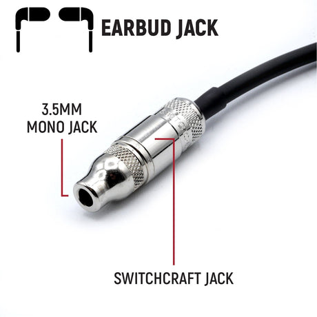 Photo of 3C NASCAR Wired Coil Cord Helmet Kit with Mic and 3.5mm Jack by Rugged Radios - Premium for UTVs / Side by Sides