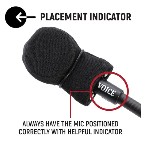 Photo of 3C NASCAR Wired Coil Cord Helmet Kit with Mic and 3.5mm Jack by Rugged Radios - Premium for UTVs / Side by Sides
