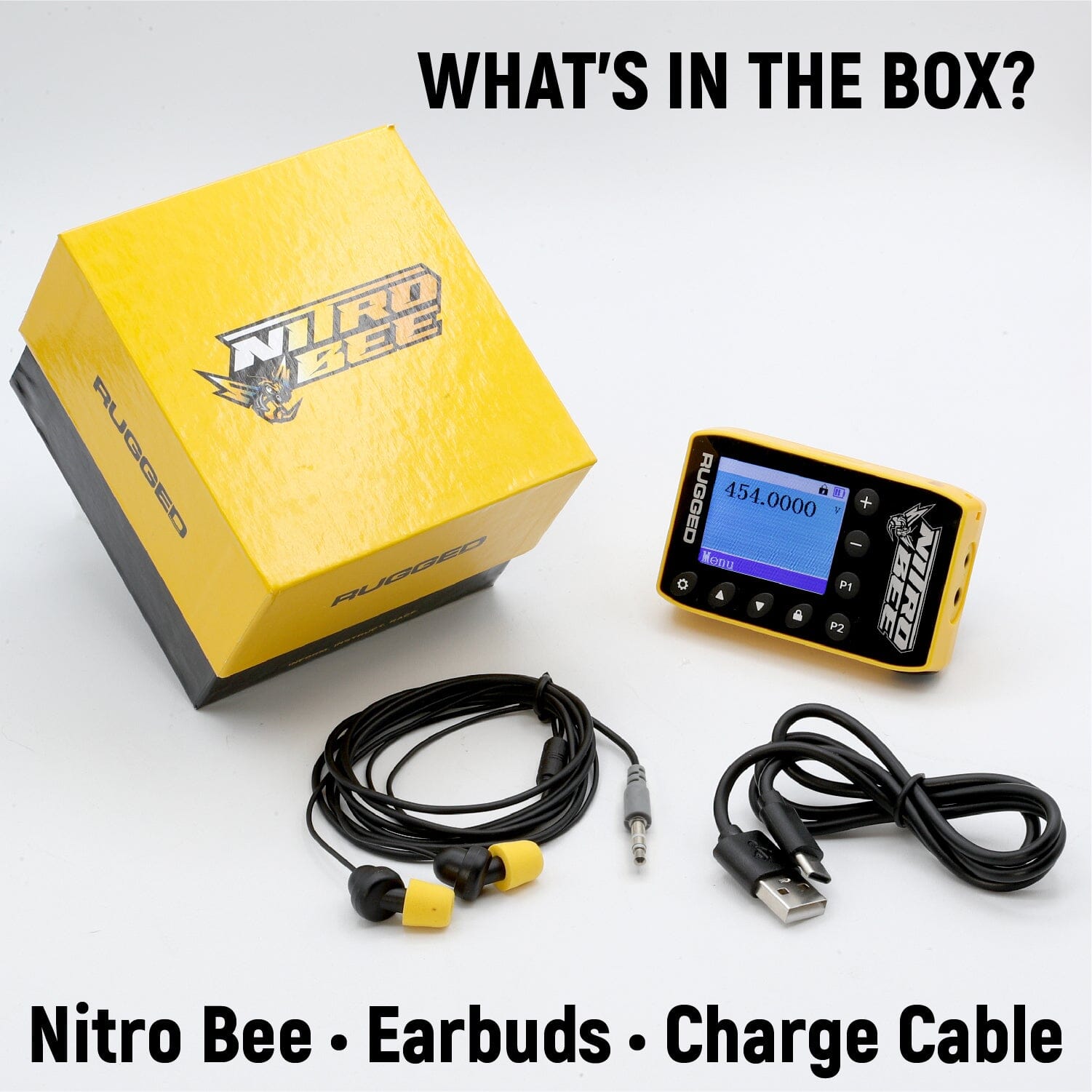 Photo of Rugged Radios Nitro Bee Xtreme UHF Race Receiver by Rugged Radios - Premium for UTVs / Side by Sides