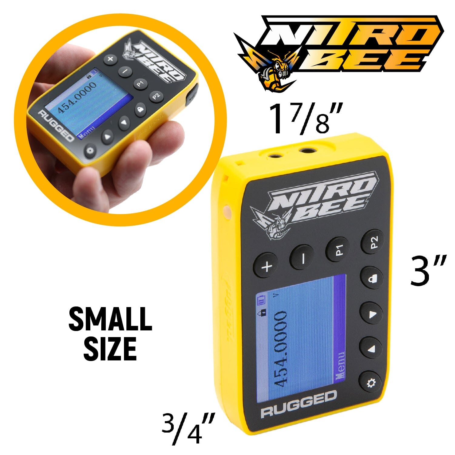 Photo of Rugged Radios Nitro Bee Xtreme UHF Race Receiver by Rugged Radios - Premium for UTVs / Side by Sides