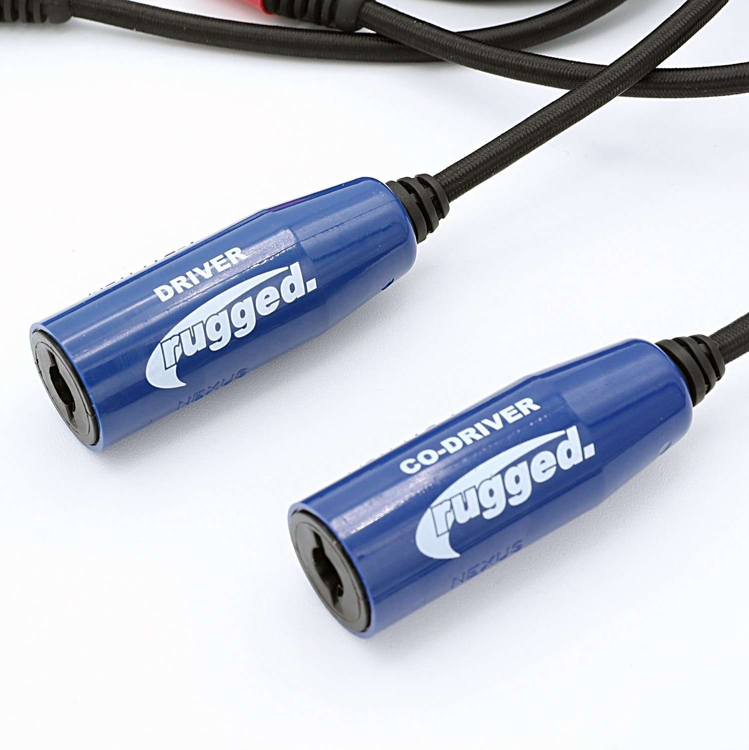 Photo of Rugged Radios OFFROAD 12' RACE SERIES Straight Cable to Intercom Driver and Co-Driver by Rugged Radios - Premium for UTVs / Side by Sides