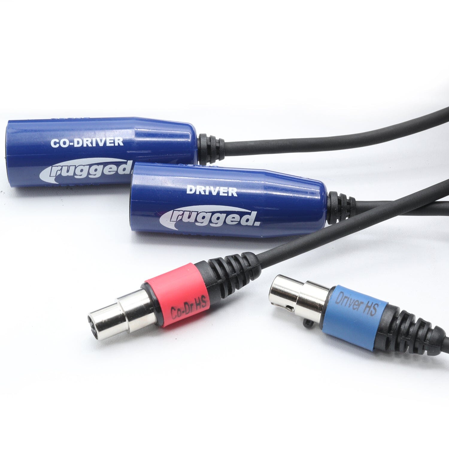 Photo of Rugged Radios OFFROAD Driver and Co-Driver Intercom Cable Bundle by Rugged Radios - Premium for UTVs / Side by Sides