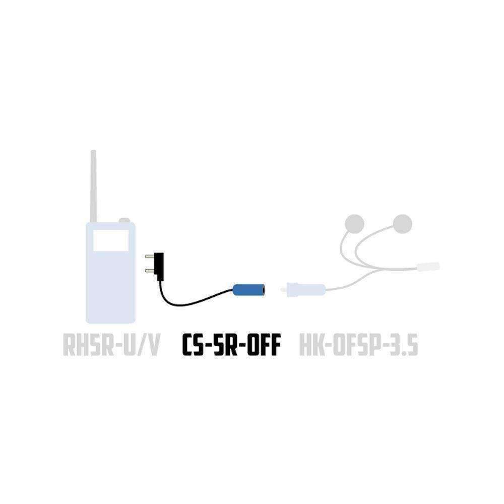 Photo of OFFROAD Headset / Helmet Adapter Cable to Rugged and Kenwood Handheld Radios by Rugged Radios - Premium for UTVs / Side by Sides
