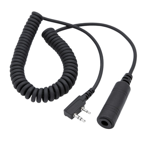 Photo of OFFROAD Headset / Helmet Coil Cord Cable for Rugged Radios and Kenwood Radios by Rugged Radios - Premium for UTVs / Side by Sides