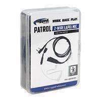 Photo of Lapel Mic - 2 Wire with Acoustic Tube for Handheld Radios by Rugged Radios - Premium for UTVs / Side by Sides