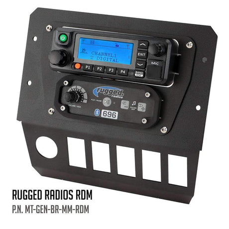 Photo of Polaris General Multi Mount Kit for Radio and Intercom by Rugged Radios - Premium for UTVs / Side by Sides
