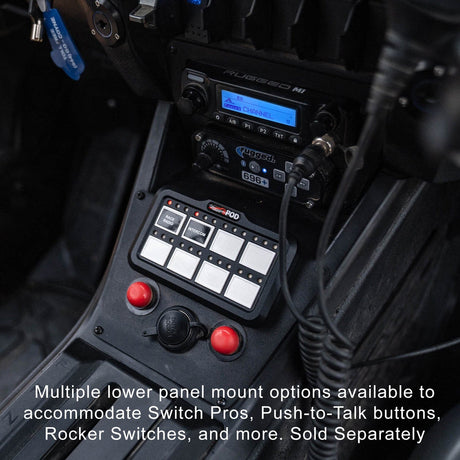 Photo of Polaris RZR PRO XP - Turbo R - Pro R - Complete Communication Kit with Bluetooth Intercom and 2-Way Radio by Rugged Radios - Premium for UTVs / Side by Sides