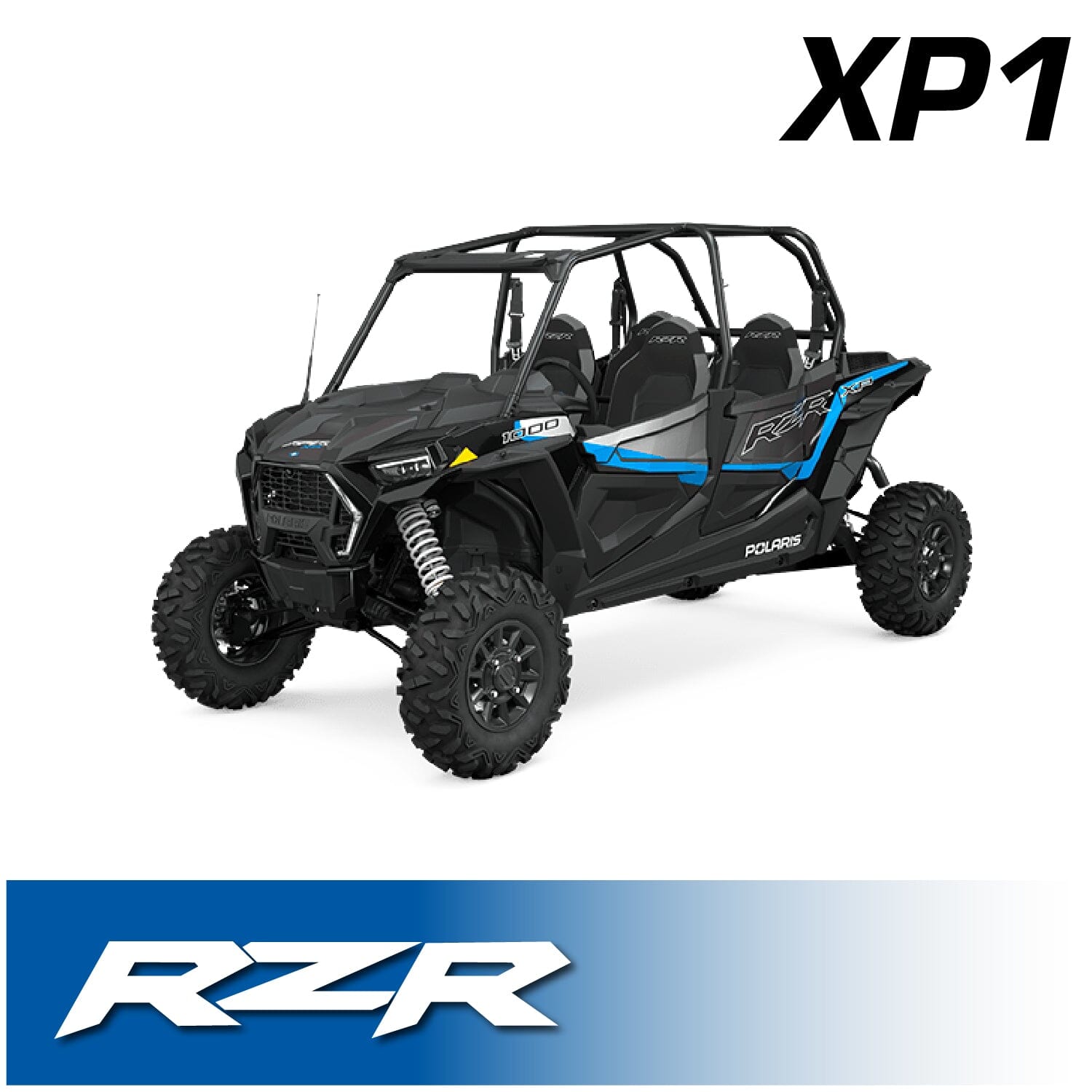 Photo of Polaris RZR XP 1000 Complete Communication Kit with Bluetooth Intercom and 2-Way Radio by Rugged Radios - Premium for UTVs / Side by Sides