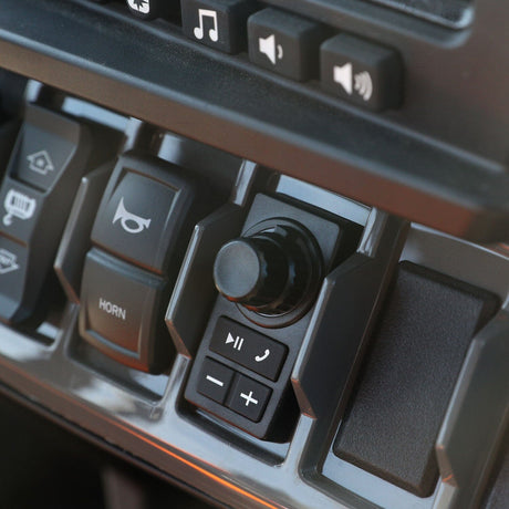 Photo of Polaris RZR XP Complete Communication Kit with Rocker Switch Bluetooth Intercom and 2-Way Radio by Rugged Radios - Premium for UTVs / Side by Sides