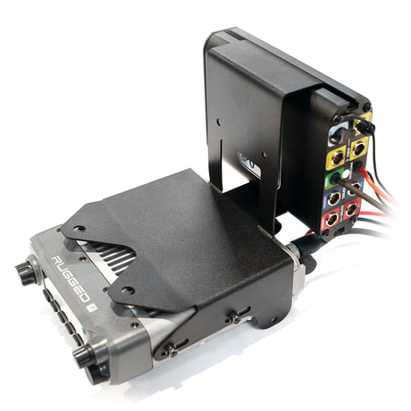 Photo of Polaris RZR XP - Radio and Remote Head Intercom Mount by Rugged Radios - Premium for UTVs / Side by Sides