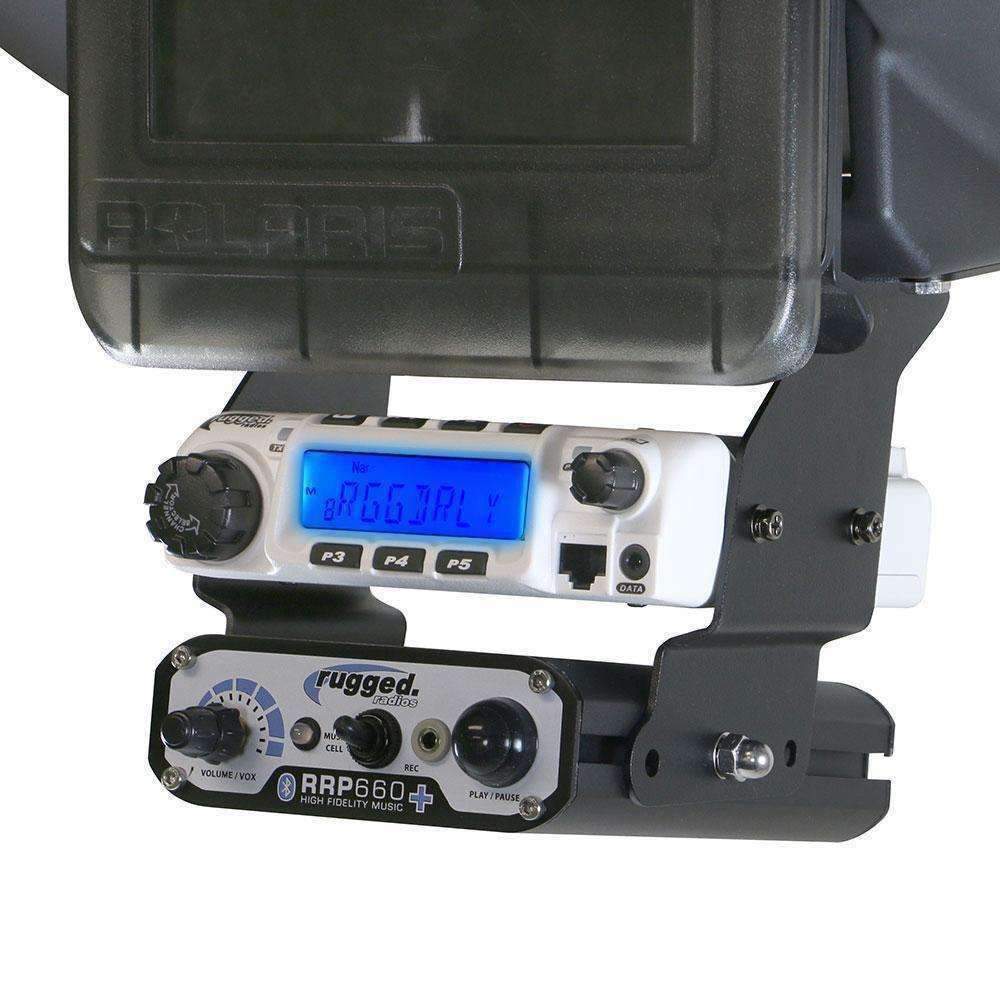 Photo of Polaris XP1 Below Dash Mount for Rugged Radios and Intercom by Rugged Radios - Premium for UTVs / Side by Sides