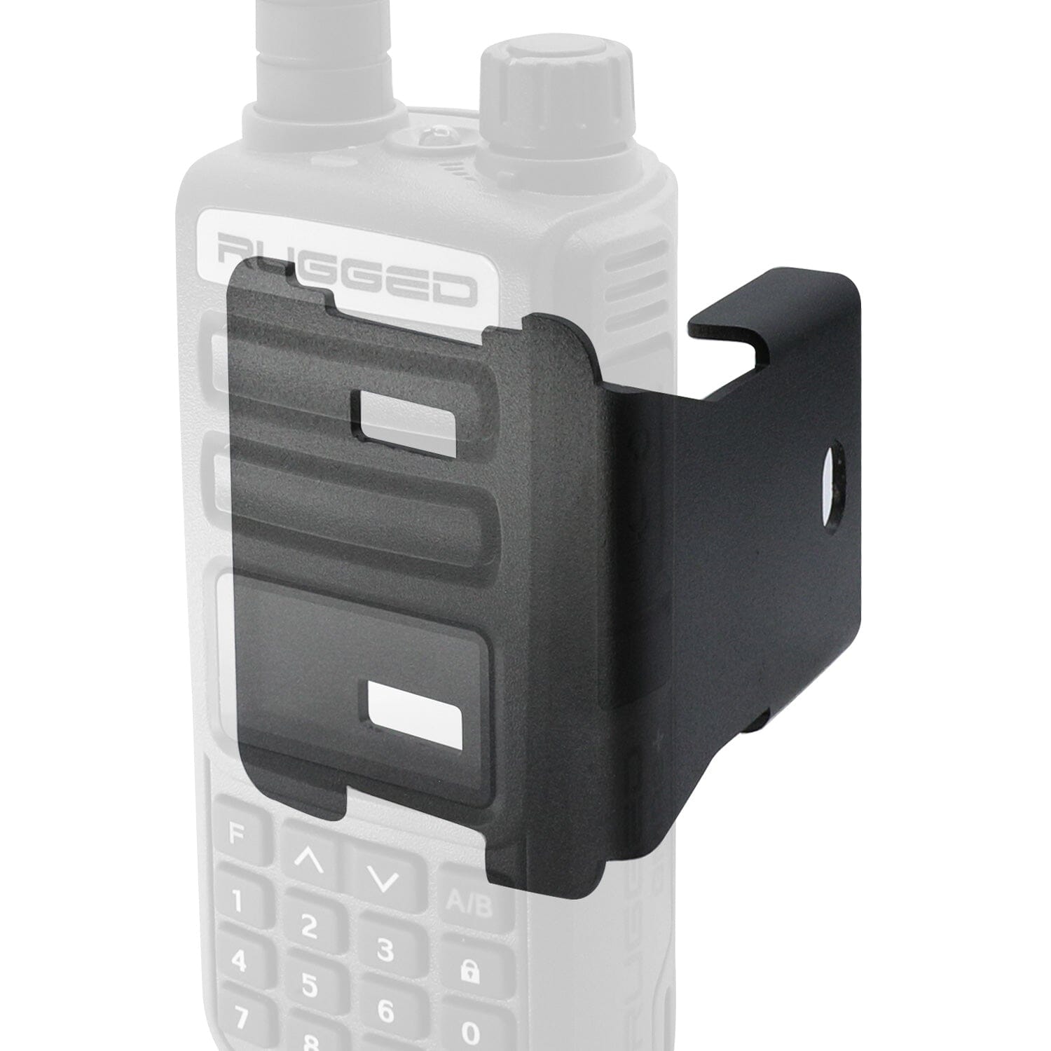 Photo of Radio Mount for Handheld Radios - Polaris Xpedition by Rugged Radios - Premium for UTVs / Side by Sides