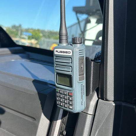 Photo of Radio Mount for Handheld Radios - Polaris Xpedition by Rugged Radios - Premium for UTVs / Side by Sides
