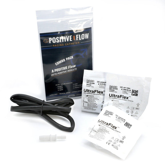 Photo of Rugged Radios Positive Flow Men's Racing Catheter - Combo Pack by Rugged Radios - Premium for UTVs / Side by Sides