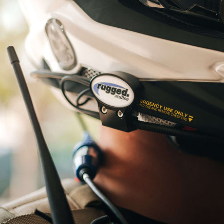 Photo of Quick Mount for Helmet Kit Wiring Installation by Rugged Radios - Premium for UTVs / Side by Sides