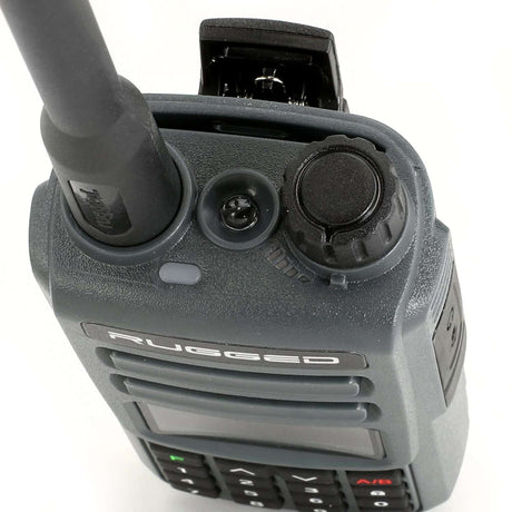 Photo of Rugged GMR2 PLUS - GMRS and FRS Two Way Handheld Radio with Mount and Intercom Cable by Rugged Radios - Premium for UTVs / Side by Sides